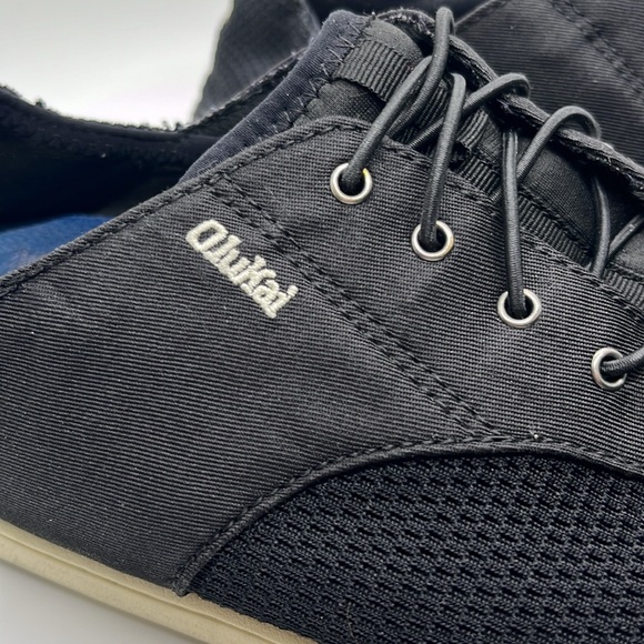 Olukai Nohea Moku Sneakers Black on Black 10 - Picture 2 of 8